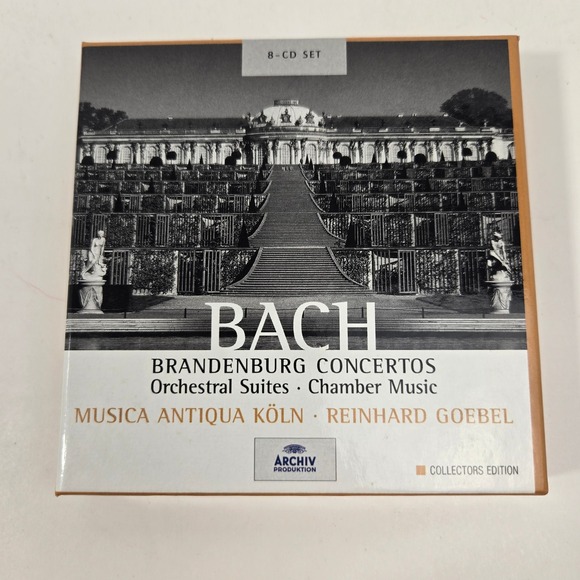 Archiv Produktion Other - J.S. Bach Musica Antiqua Koln Goebel 8 CD Box Set Archiv VG+/NM
